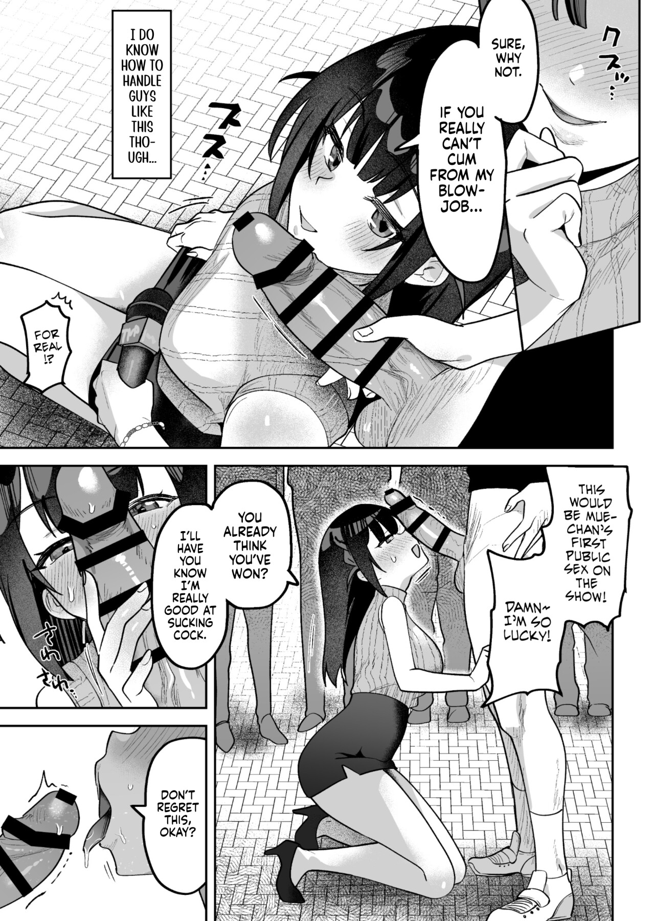 Hentai Manga Comic-Mue-Chan, Penis Gourmet Reporter-Read-24